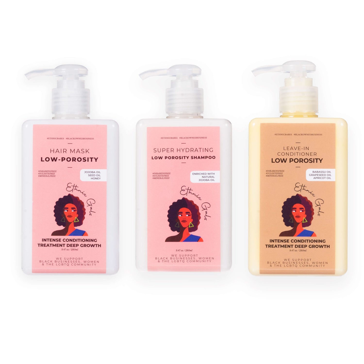 Bisque REFILL low porosity hair bundle Ethnic Gals