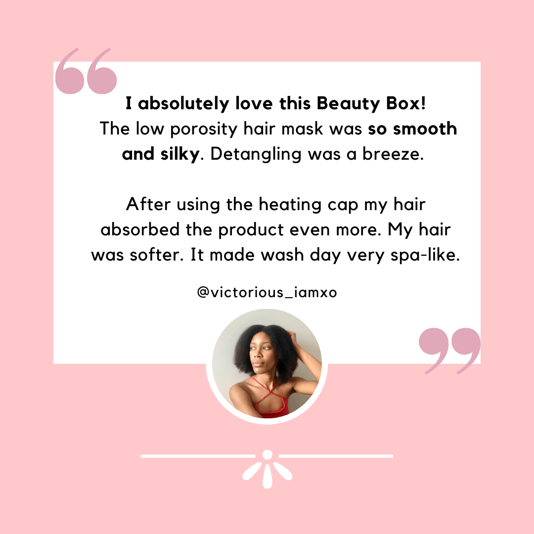 Pink BEAUTY BOX low porosity bundle Ethnic Gals