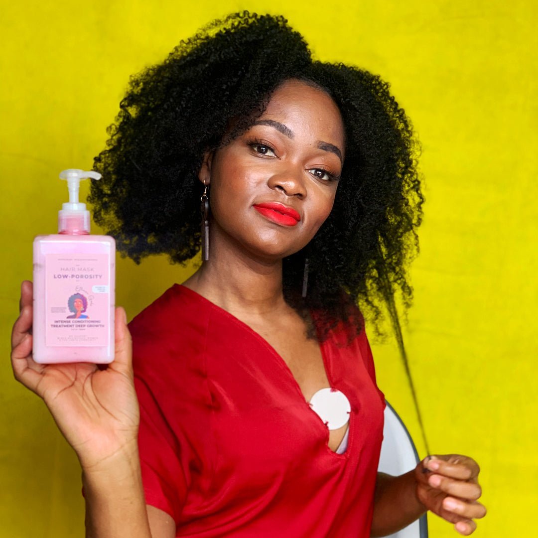 Black DEEP REPAIR low porosity hair mask Ethnic Gals