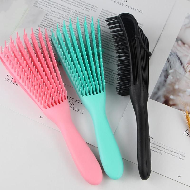 Thistle DEEP SLIP detangling brush Ethnic Gals