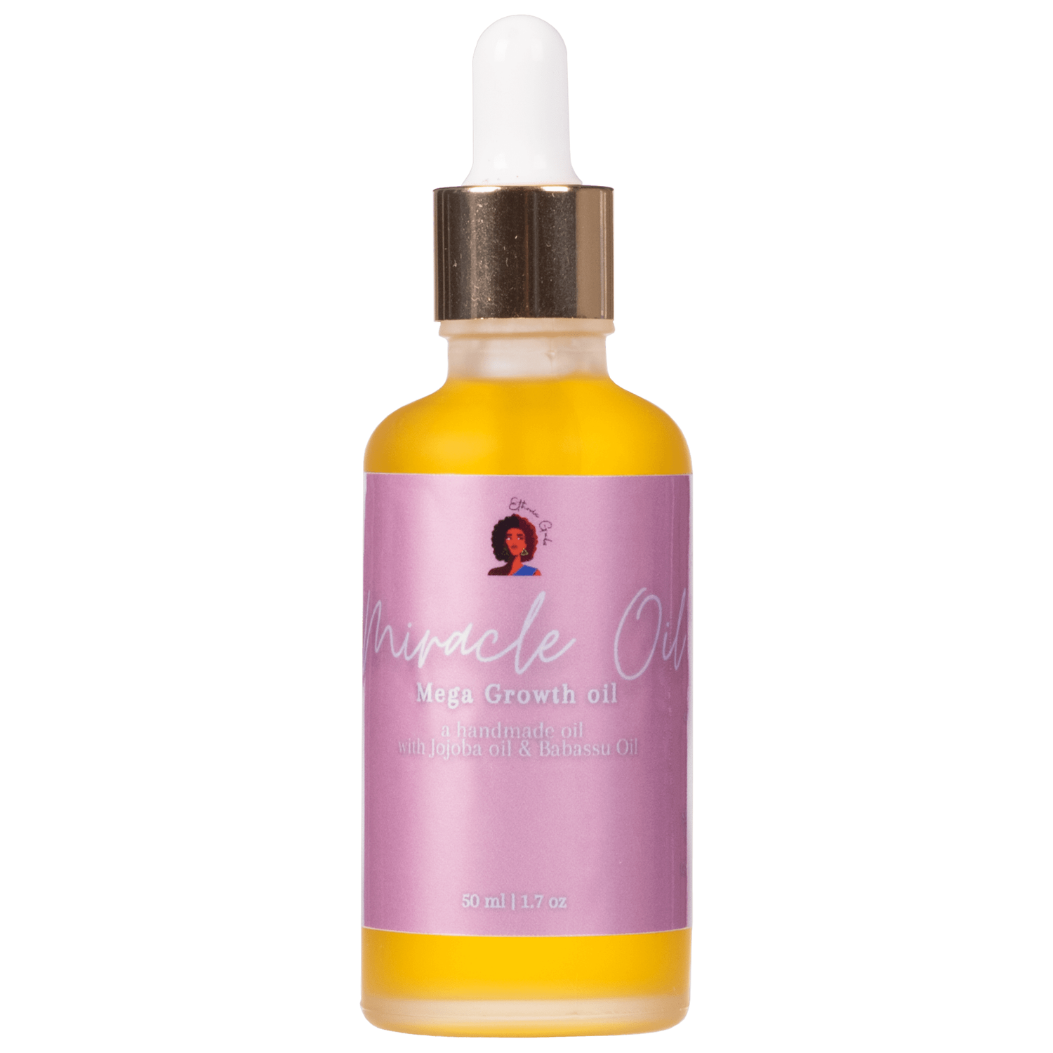 Gray MEGA GROWTH hair oil Ethnic Gals